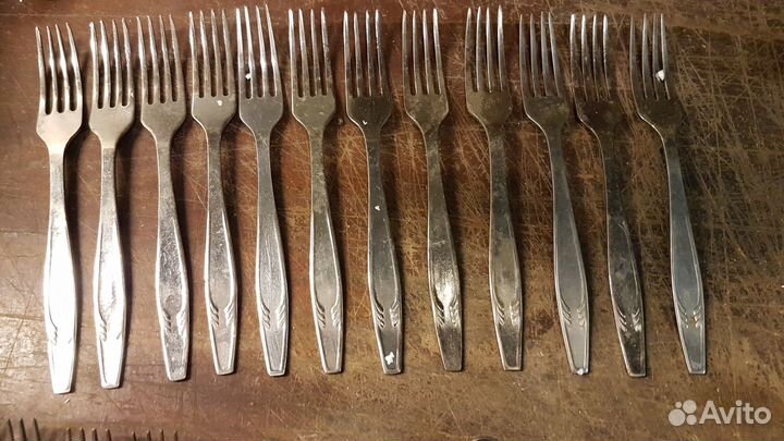 Вилки ложки нержавейка СССР