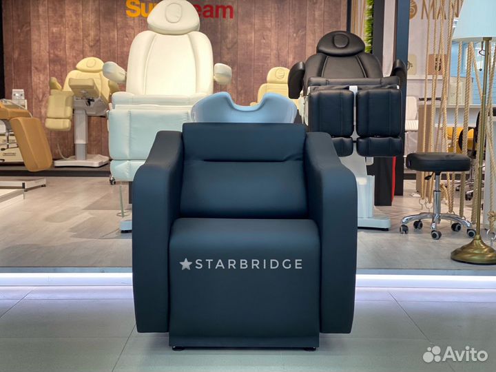 Паркимахерская мойка с регулируемой раковиной