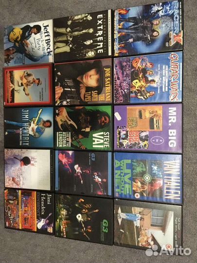 Коллекция Dvd музыки, концерты, клипы