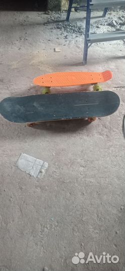 Скейтборд и пениборд