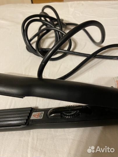Утюжок для волос с насадкой гофре