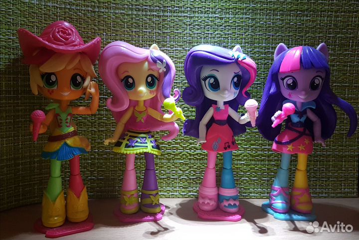 MLP equestria girls minis 3 серия фигурки