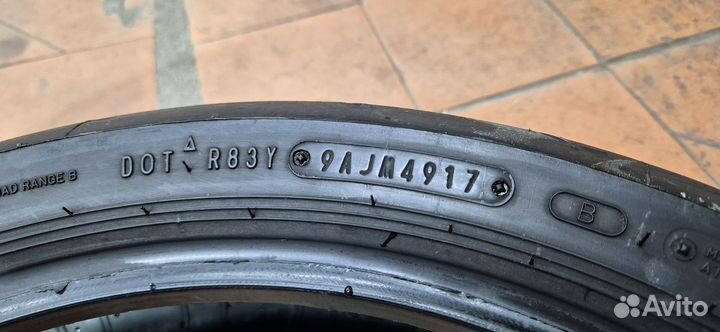 Моторезина Dunlop 120 70 R17, 160 60 R17