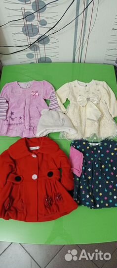 Вещи пакетом для девочки 68-74