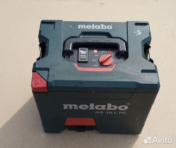 Аккумуляторный пылесос metabo AS 18 L PC купить в Коммунарке | Товары ...