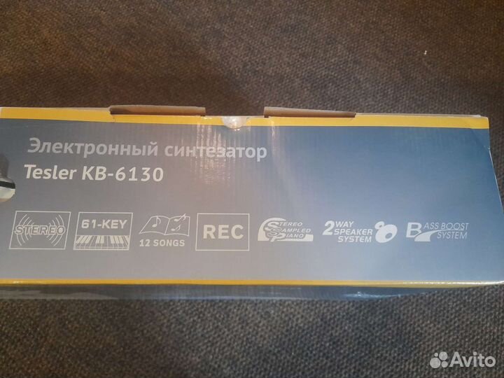 Электронный синтезатор tesler kb6130