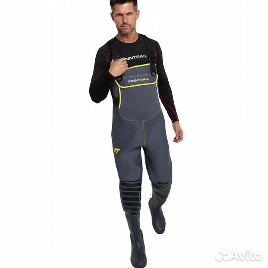 57144 Вейдерсы Fintrail Blackwater 5291 DarkGrey