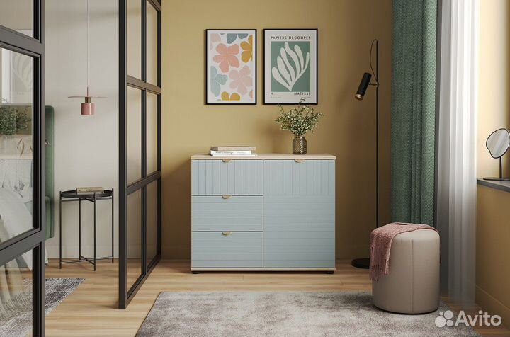 Тумба Монблан-1 Line Mentol