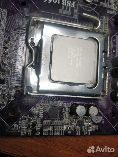 Материнская плата LGA775 + процессор E2140+ 3Gb*dd