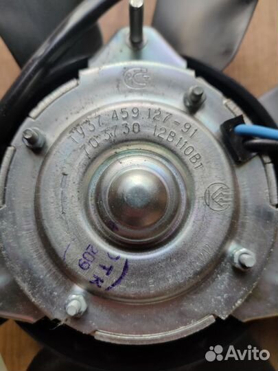 Вентилятор охлаждения радиатора ваз 2108, 2110