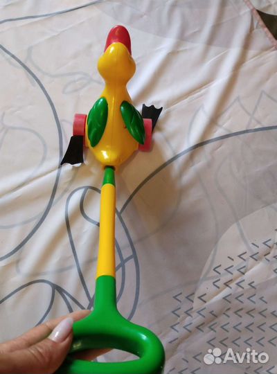 Руль, кубики, музыкальные инструменты, каталка