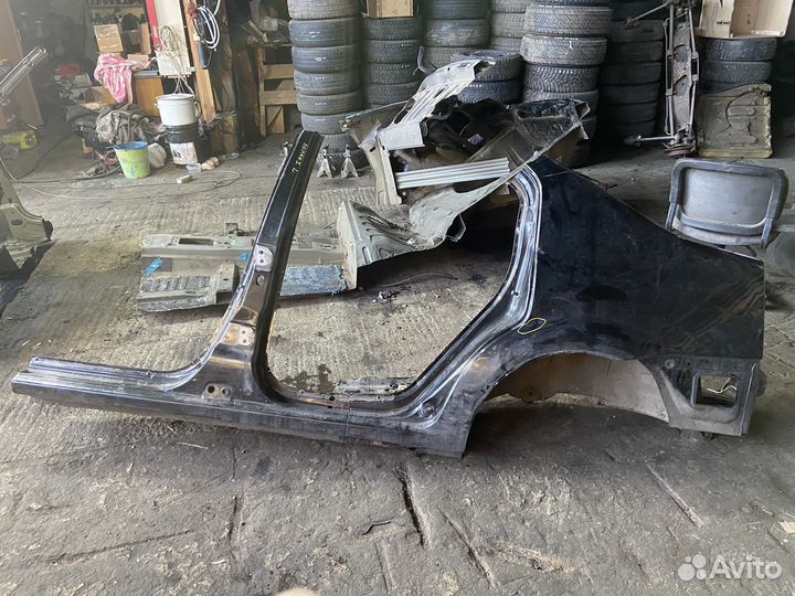 Четверть задняя левая с порогом Renault Logan 1