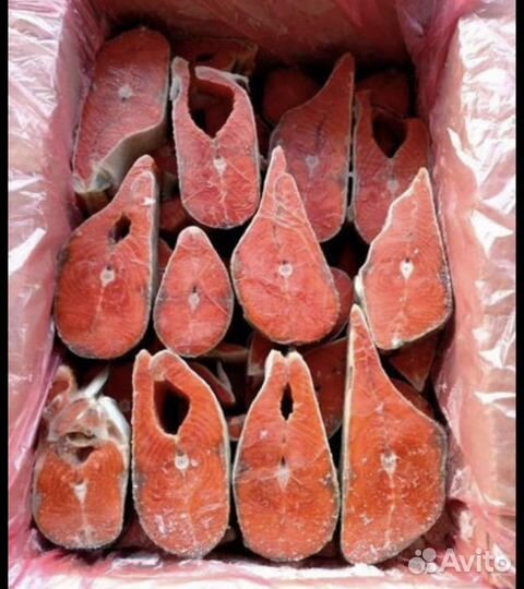 Кижуч (лосось) стейки