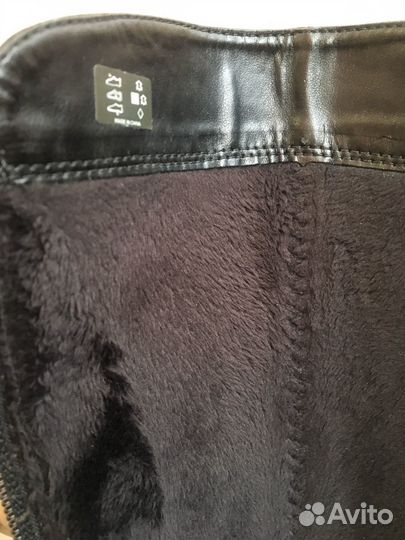 Демисезонные кожаные сапоги Ecco