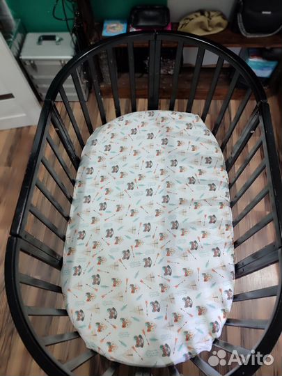 Детская кровать трансформер круглая