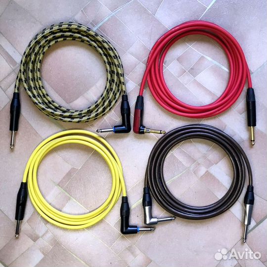 Кабели гитарные инструментальные микрофонные