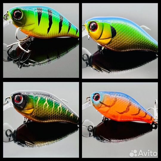 Jackall Chubby 38mm, 38 расцветок