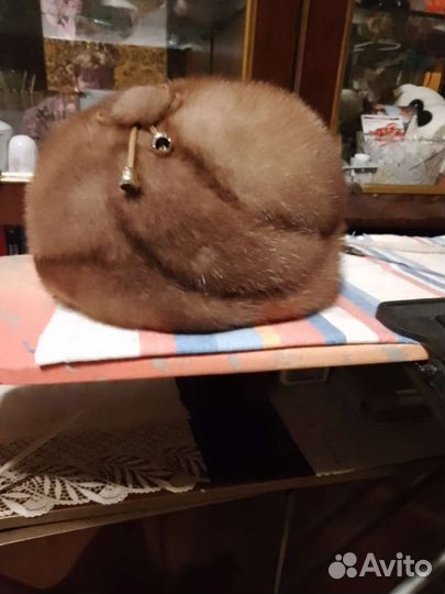 Шапка норковая женская