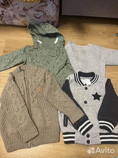 Пакет вещей для мальчика 86 92