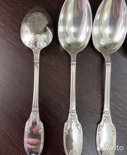Чайные ложки. Франция. Серебрение