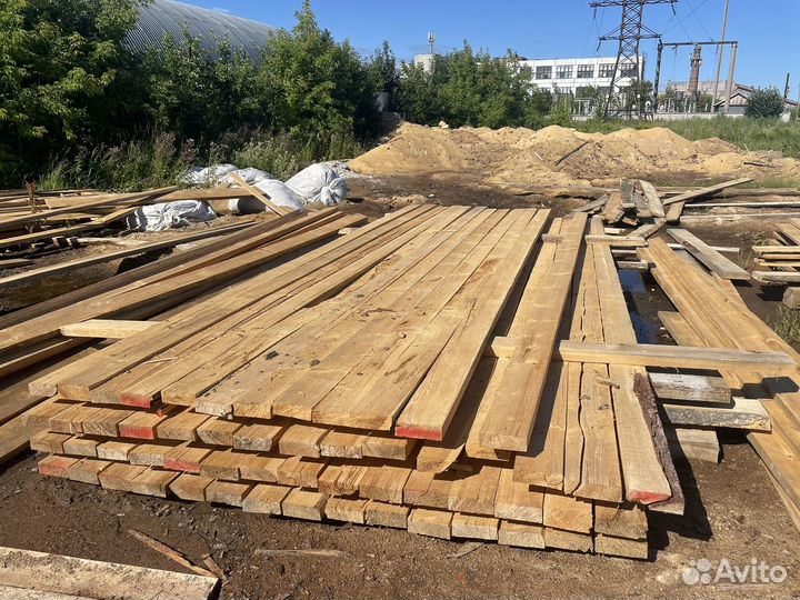 Доска обрезная 50*200*6000