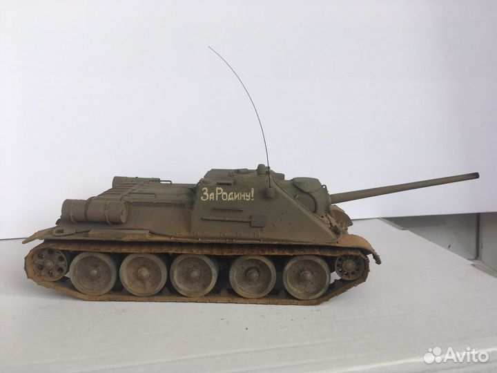 Модель самоходки Су-85 масштаб 1/35