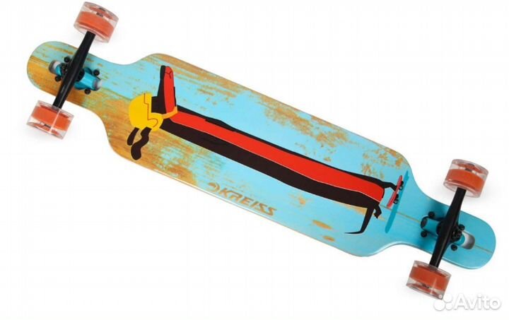 Лонгборд скейтбopд новый