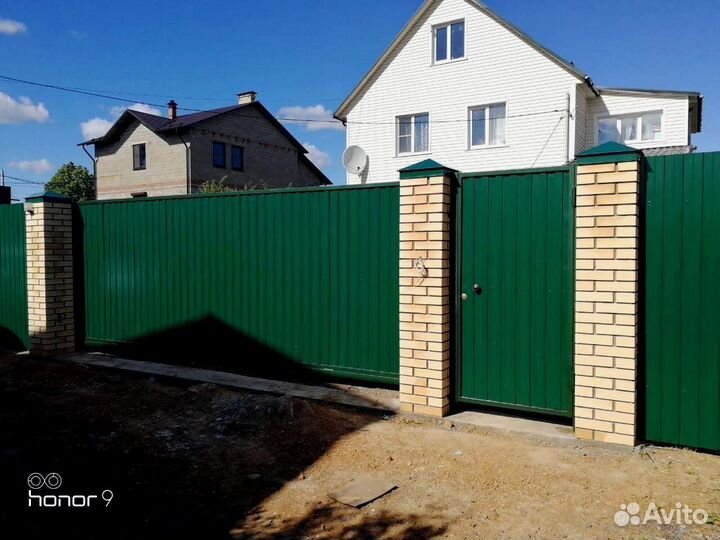 Откатные ворота под ключ