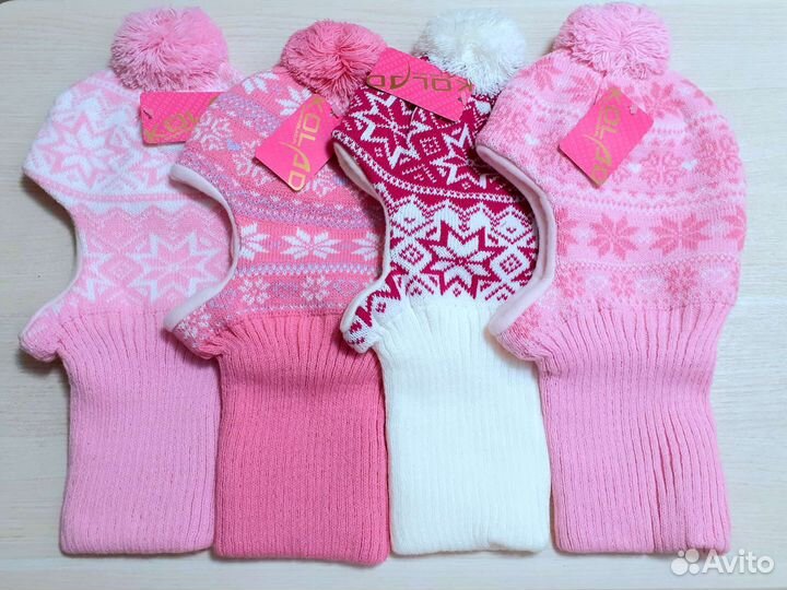 Новые детские шлемы, шапки, береты