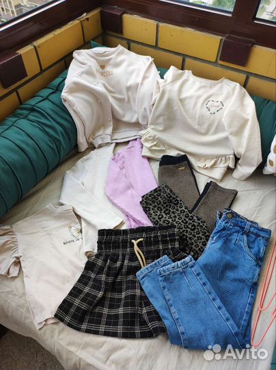 Детские вещи на девочку 110-116р
