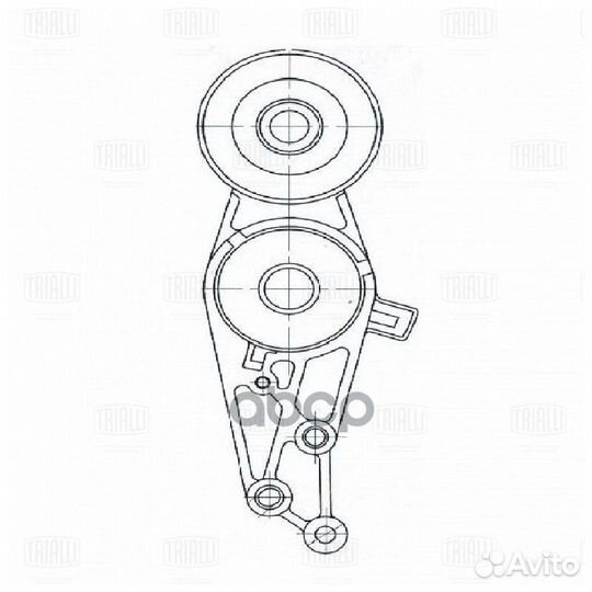 Ролик привод. ремня для а/м Audi A4 (00) 1.6i