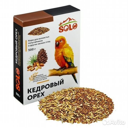 Solo (Жорик) корм для попугаев 500 гр