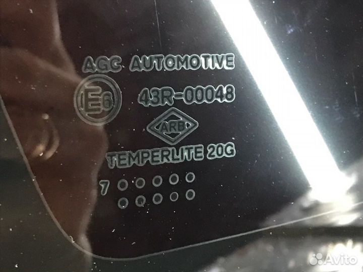 Форточка кузова задняя левая Renault Duster