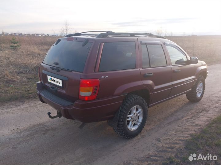 Jeep Grand Cherokee 4.0 AT, 1999, 280 000 км