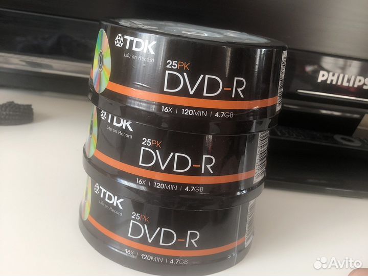 Болванка диски DVD-R TDK Verbatim