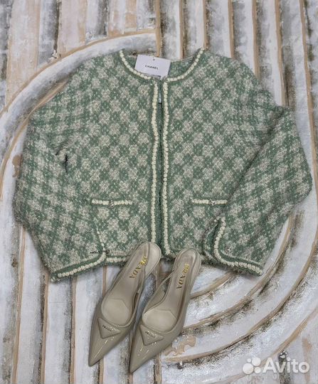 Блейзер кардиган женский Chanel