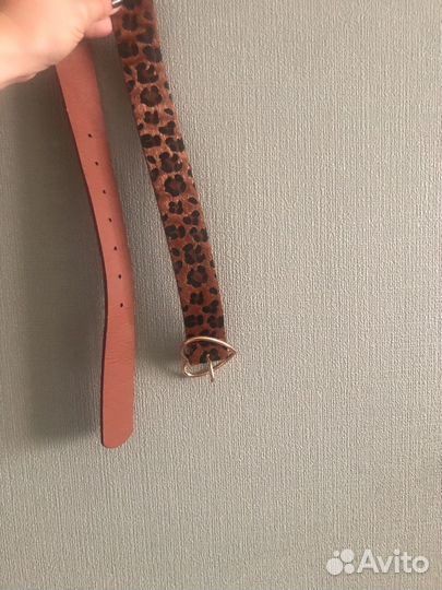 Майка + ремень + штаны 100 лен. Женское 44