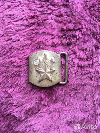 Пряжка ремня пионера СССР