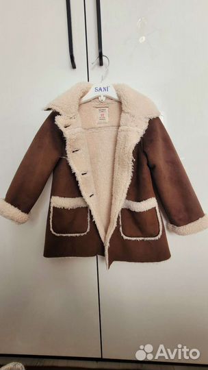 Дубленка детская 92-98