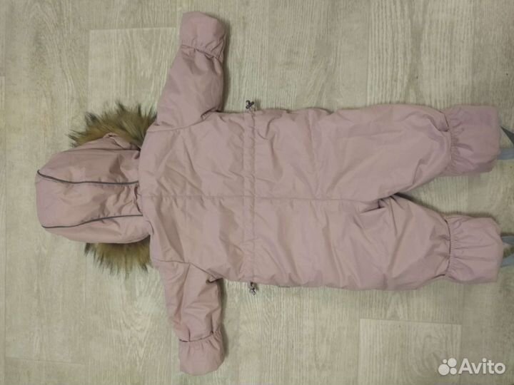 Зимний комбинезон для девочки 80