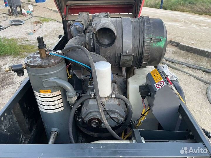 Аренда дизельного компрессора с пескоструем