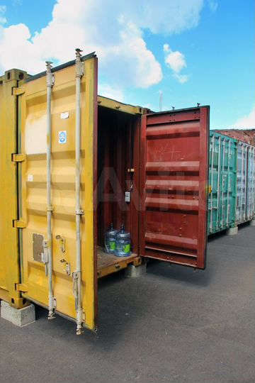 Аренда контейнера под склад 15 м²