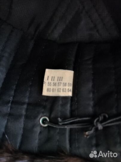 Норковая шапка мужская ушанка