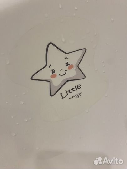 Детская ванночка с термометром