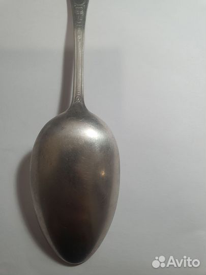 Ложка серебряная столовая СССР 875 клеймо
