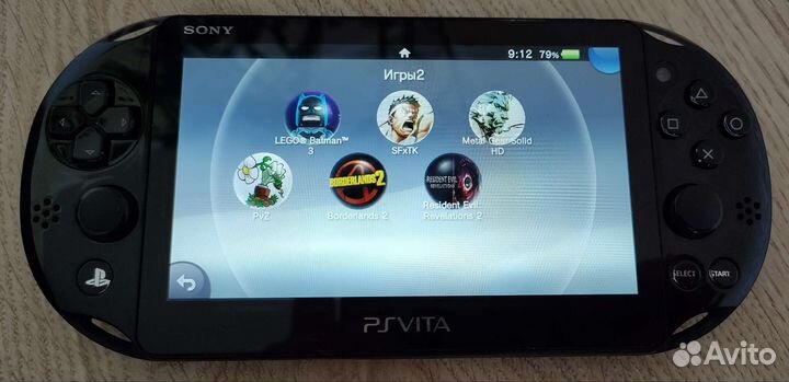 Sony PS Vita Slim прошитая 60 игр