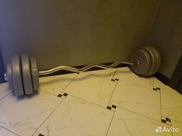 Штанга гриф блины