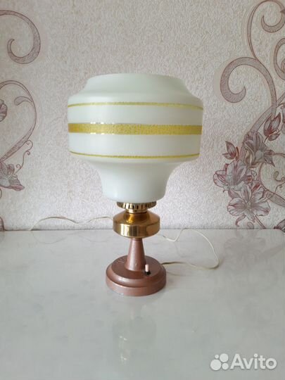 Светильник ночник СССР Лугань