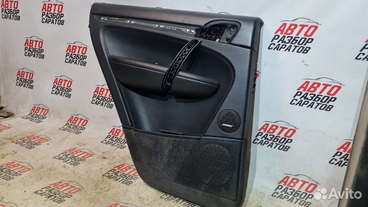 Обшивка задней левой двери Porsche Cayenne чёрная