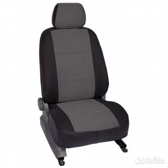 Чехлы на сидения chevrolet Cruze эко кожа жаккард